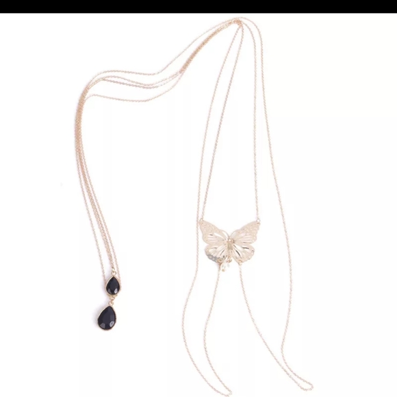 🦋NEW BUTTERFLY CHAIN BODY JEWELRY - Picture 4 of 6